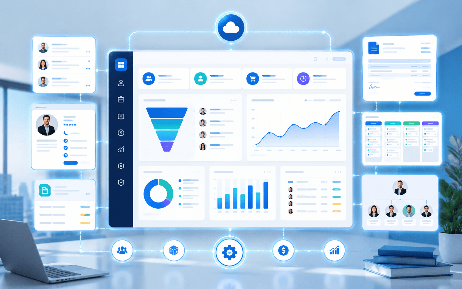 ERP and CRM Development for Growing Businesses cover image