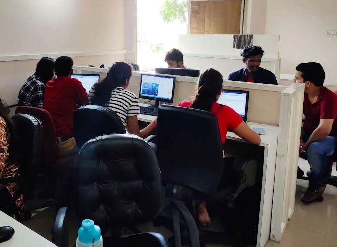 Students during practical IT training at CISS IT Training